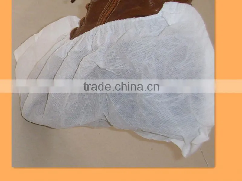 White color wholesale disposable nonwoven shoe cover