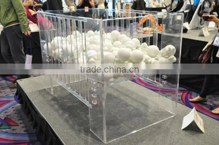 new design crystal baby bed acrylic baby cribs