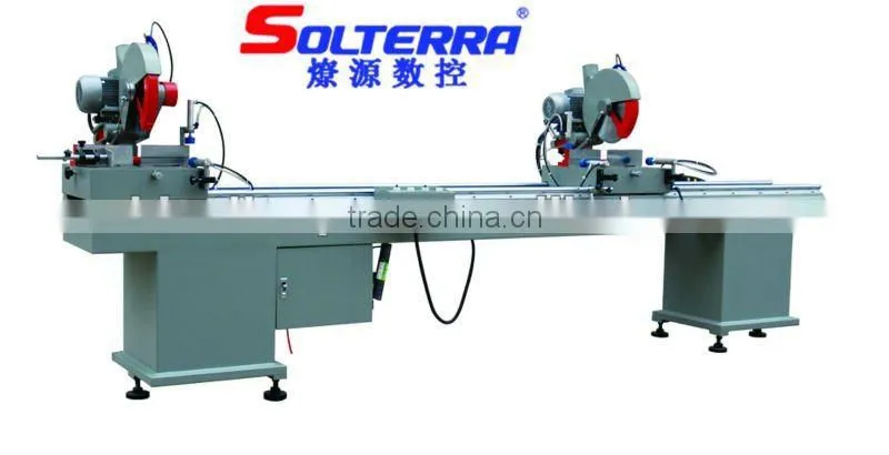 SDS-350*3500 Double head cutting saw for PVC windows and door