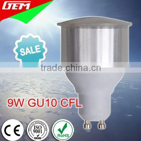 DSN/S-9 Spot Reflector 9 Watt GU10 CFL Energy Saving Light Bulb
