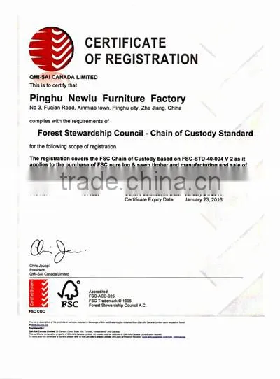 multi-function wooden single bed cot approved FSC