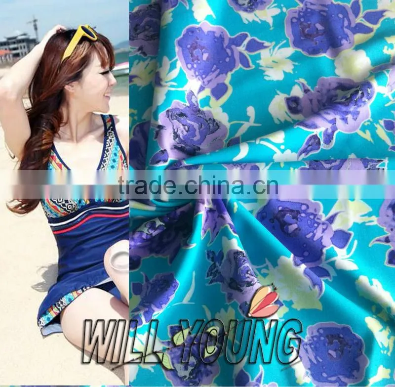anti UV nylon spandex fabric/swimwear fabric
