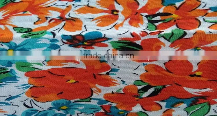 100% rayon viscose printed fabric