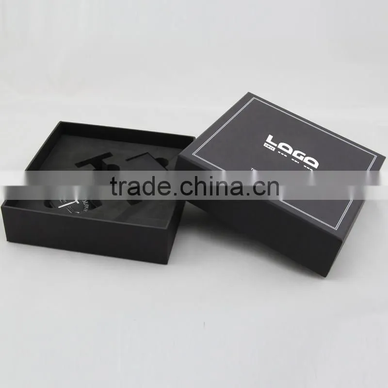 Luxury custom made Shaving Brush and razor stand packaging box