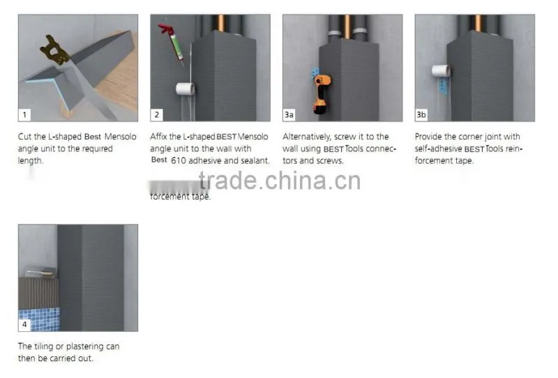 XPS/EPS sandwich panel Ceramic backers