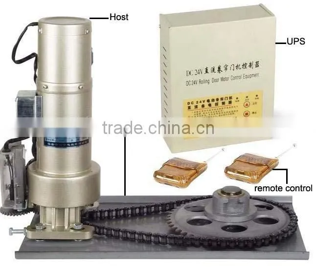 Rolling Door Motor DC 24V/ Ups Motor