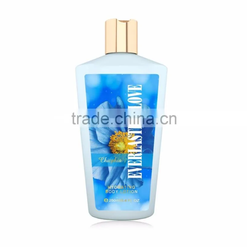 Chicphia 250ml/8.4 fl.oz OEM kojic acid magic milk whitening body lotion everlasting love