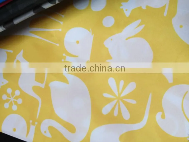 100% polyester printed taffeta fabric