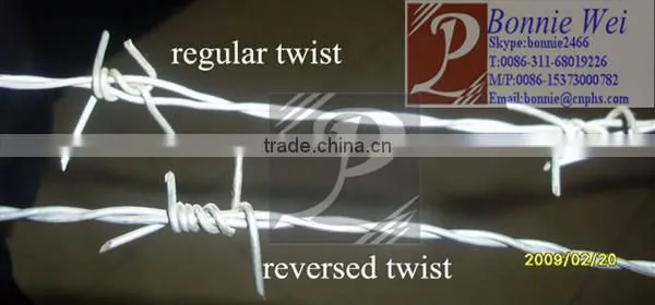 China supplier barbed wire for fence(factory &trader)