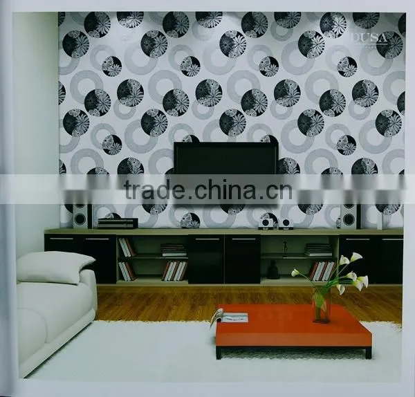 hot selling wallpaper with beautiful shining flowers