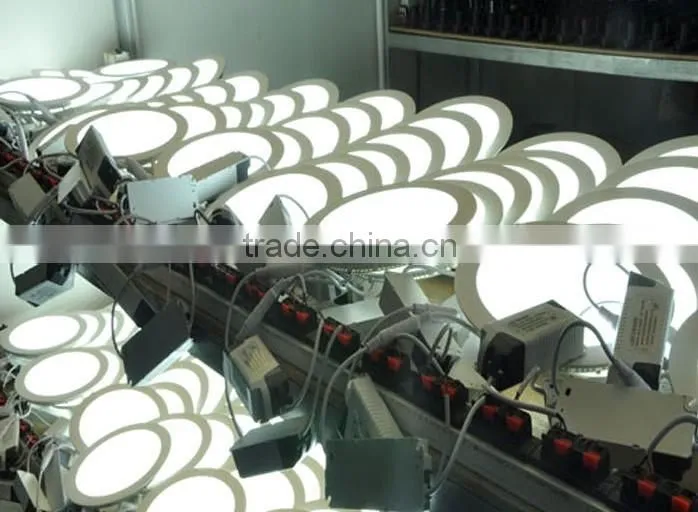 China factory surface ultra thin led panel light round 15w 18w 20w LED panel light with ul