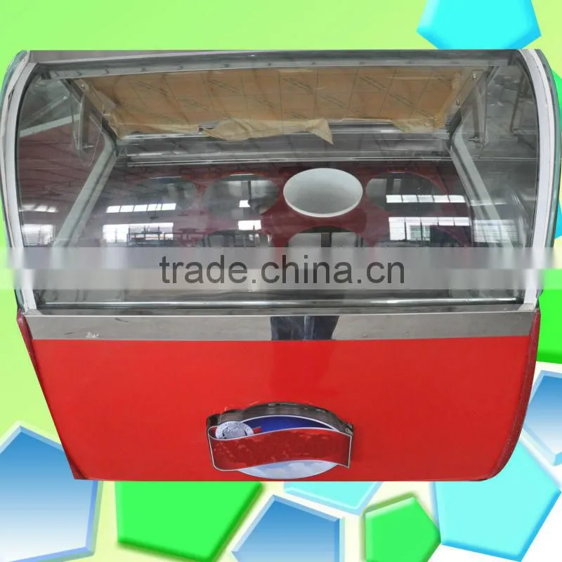 Gelato showcases (factory direct selling)