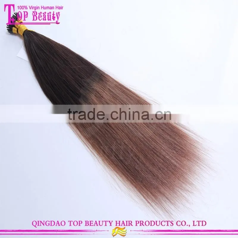 Factory price 100% remy remy 1g stick tip hair extensions russian i tip hair extensions wholesale