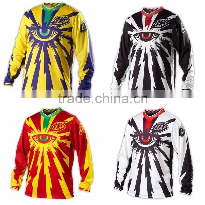 Breathable TLD sport T shirt clothing motorcycle costom motocross jersey