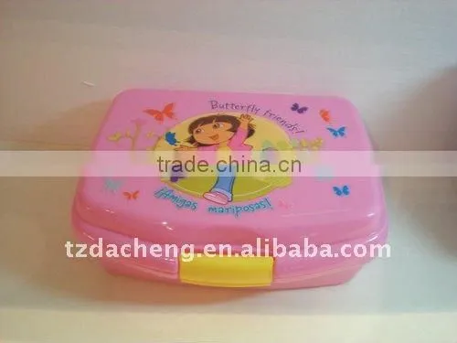 carton plastic children lunch box