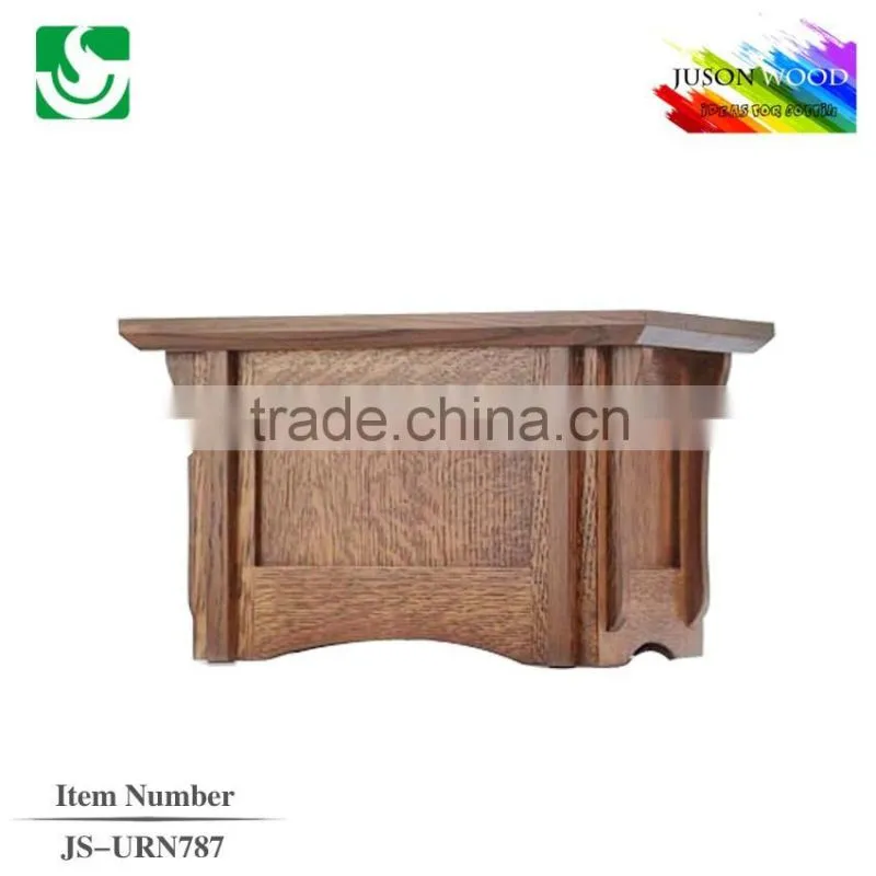JS-URN787 wholesale cheap cremation wooden urns