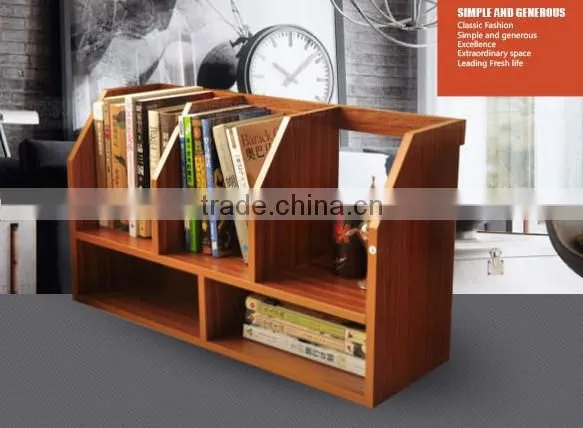 The creative students' study bookshelves