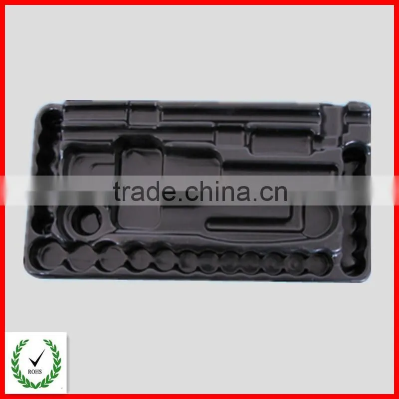 High quality clear blister tray,vacuum formed plastic tray