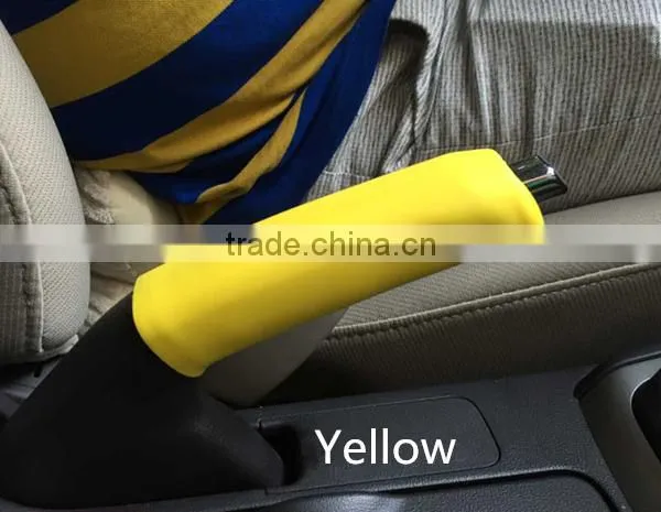 Anti-slip silicone car gear knob cover