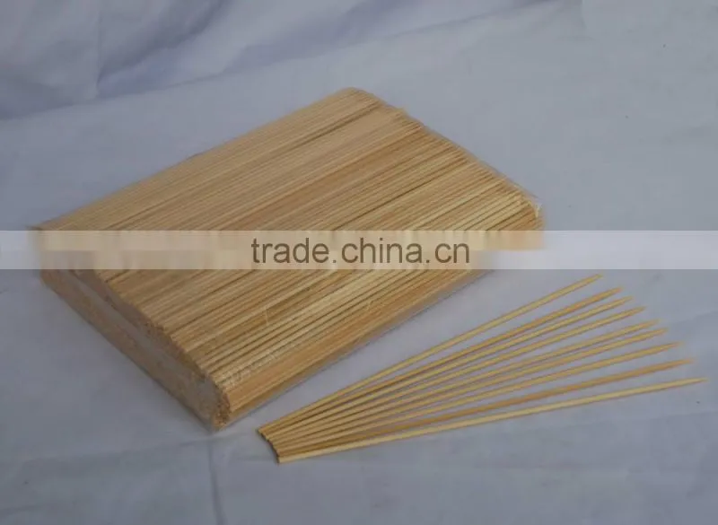 Disposable round bamboo sticks Bamboo Skewer For Barbecue Wholesale