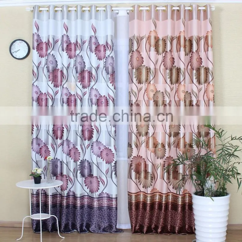 Different name of fabric for curtain for cafe shop decoration