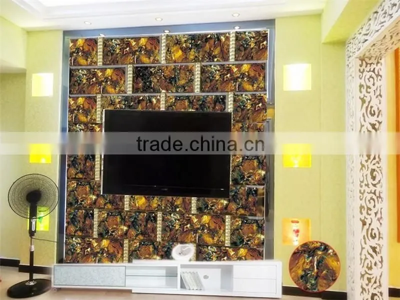 ceramic fritted glass can be tempered laminated decorative glass