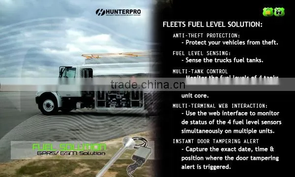 fuel level sensor door sensor data logger GSM/ GPRS GPS tracker