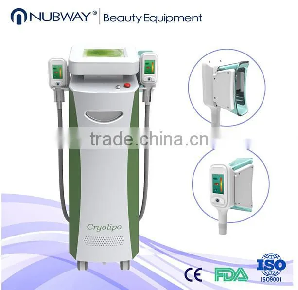 double cryo handle working same time cryolipolysis slimming machine nubway c122