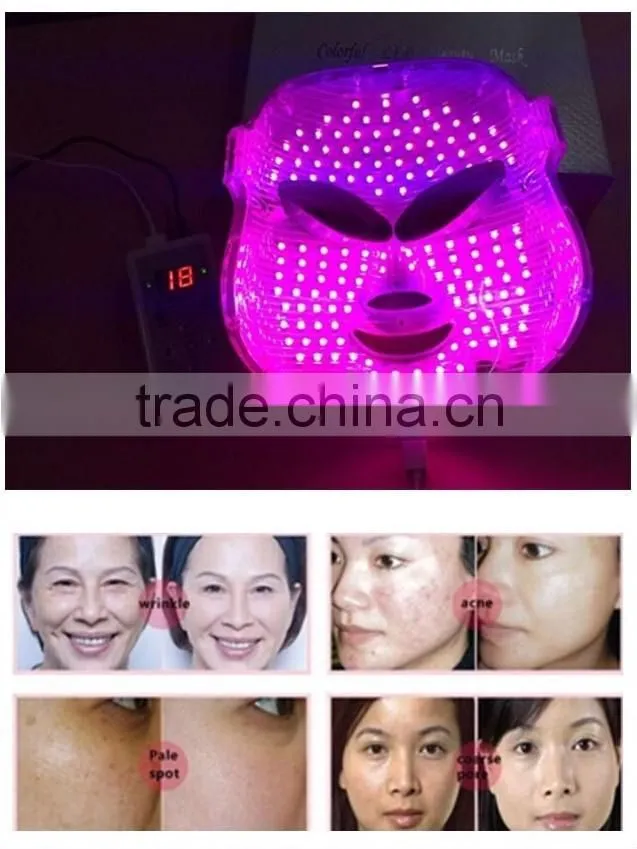 7 color led light therapy face mask beauty aduro 7 1 led facial mask