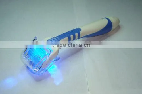 top sell derma roller LED photon dermaroller for wrinkle /acne/scar removal