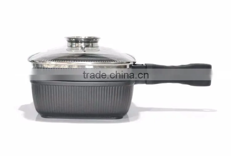 Hot Selling Multifunction Double Pot Set Non-stick Cookware Set Frying Pan