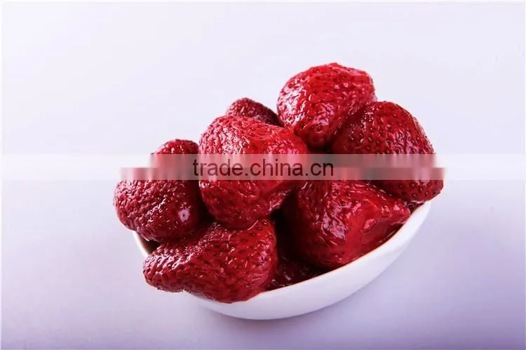 IQF Syrup Strawberries