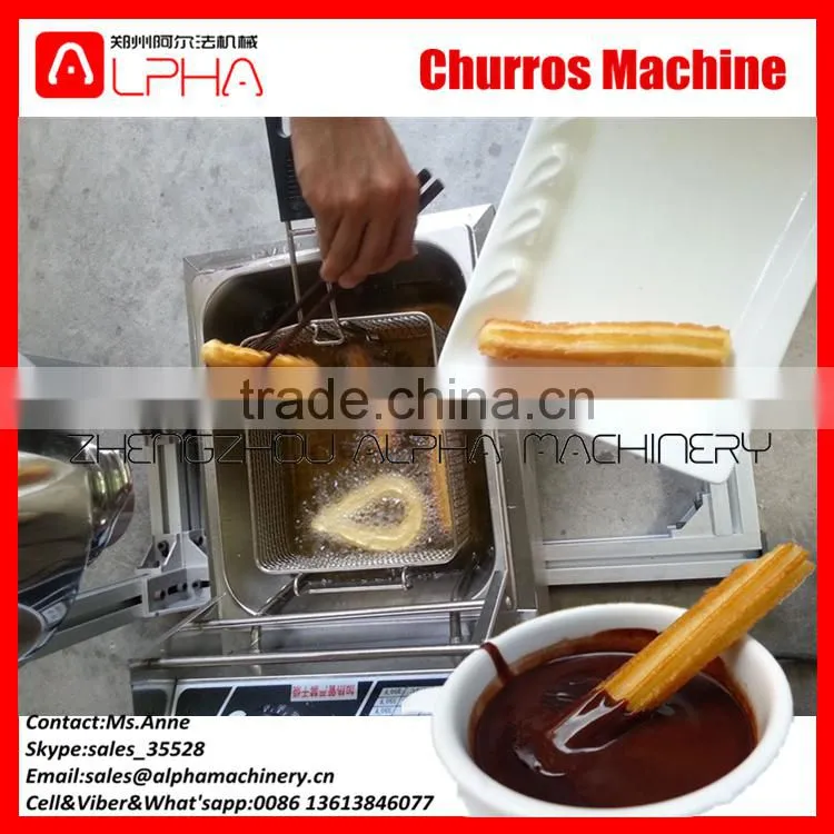 Hot sale!Churros making machine/churro machine and fryer