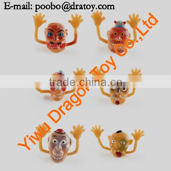 Cheap plastic halloween finger toys