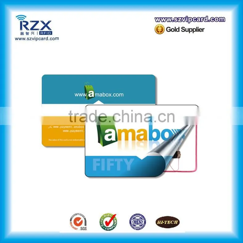 Custom Printing Plastic PVC Card with Chip