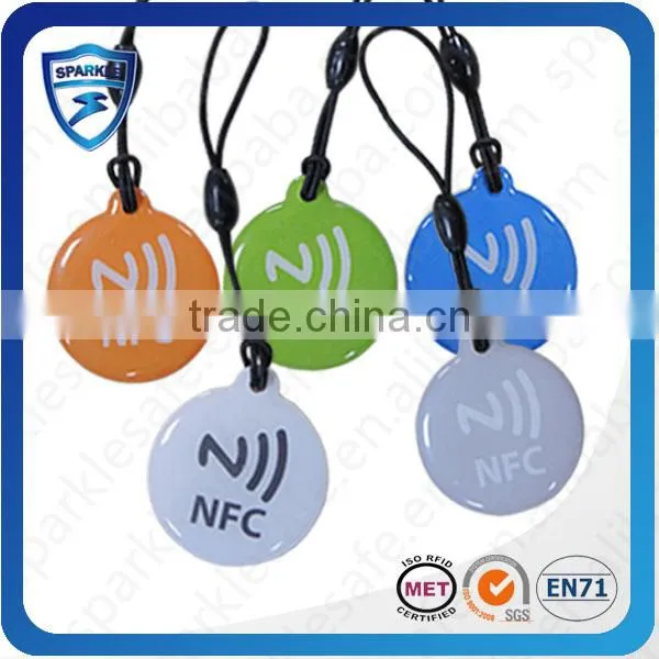 Cheap Small Ntag213 NFC tag with Sticker