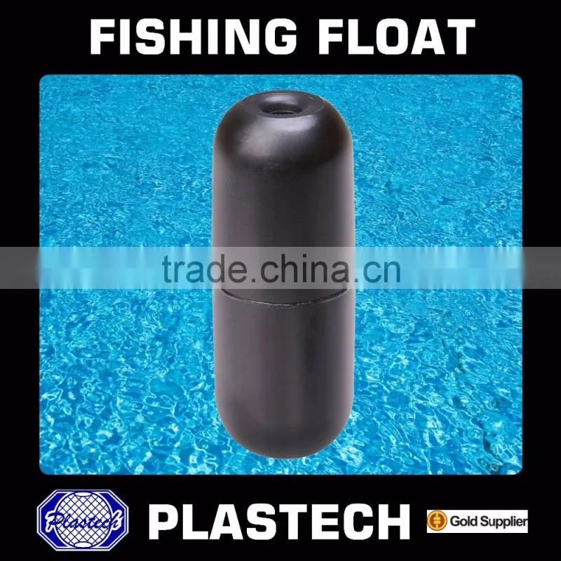 4 inch 500 meter Woking Depth ABS Single Knob Trawl Net Fishing Float Buoy
