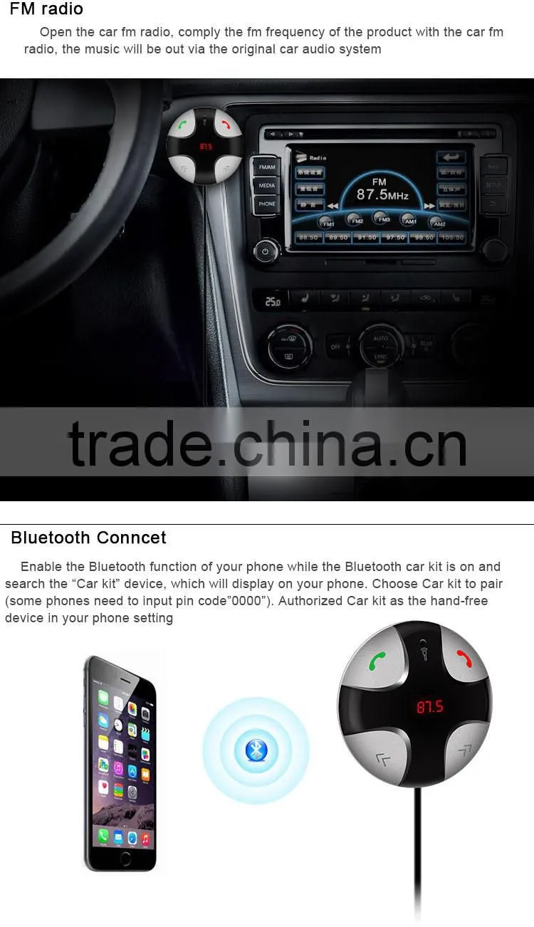Caller with Detachable Magnetic Mount and Car USB Charger