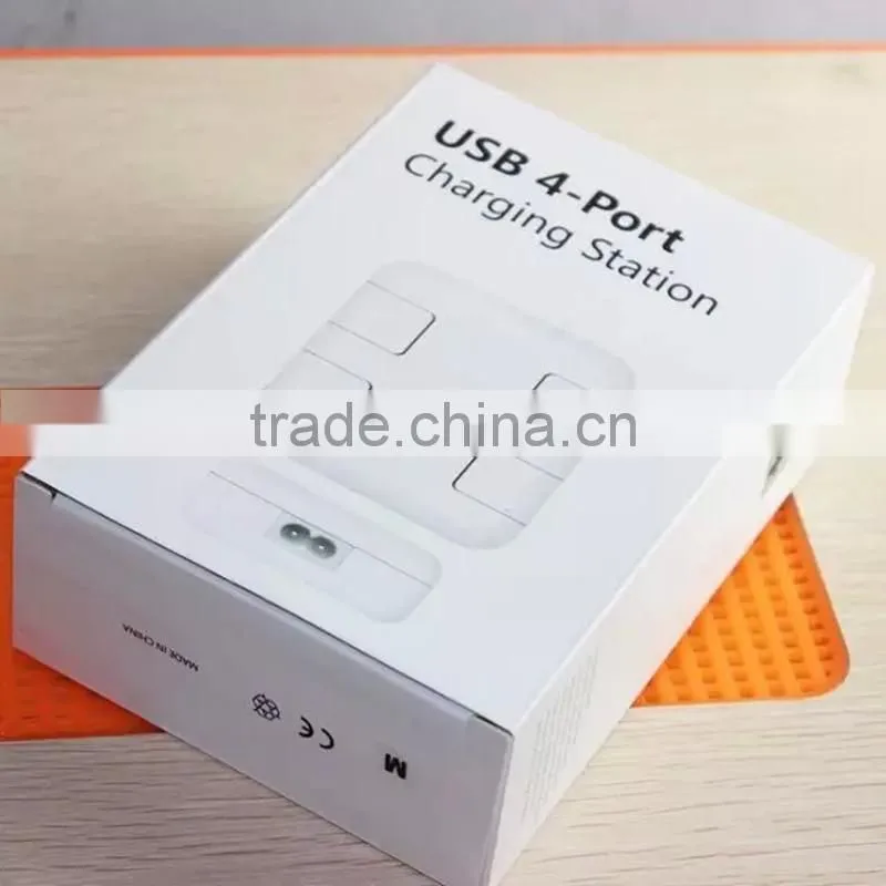 Fashionable 4 ports USB adapter/socket