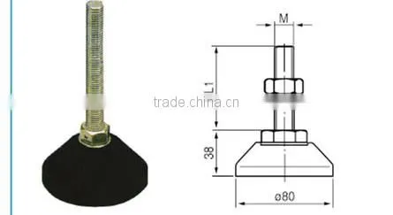 LC-LIDA GD50-M8-80 fixed machine feet