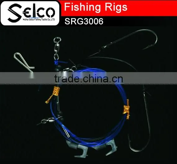 Nylon line paternoster Whiting Rig for snapper