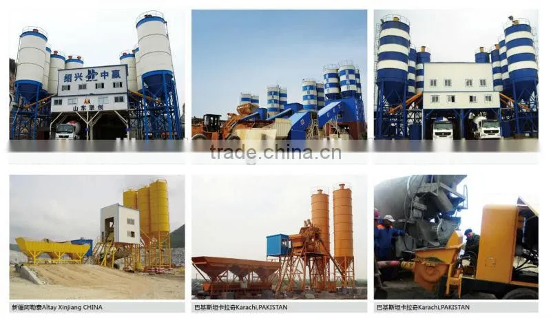 60m3/h Concrete batching plant