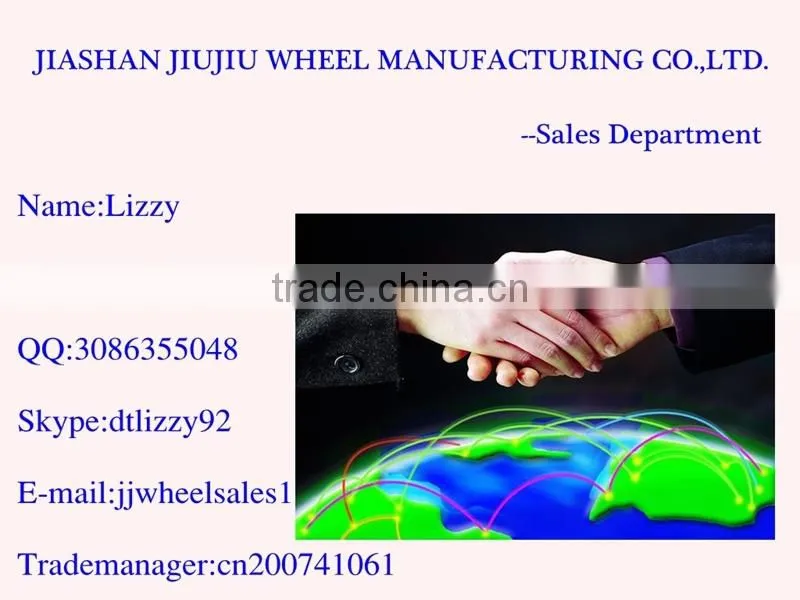 4.00-9 Forklift Steel Wheel of 3-pcs