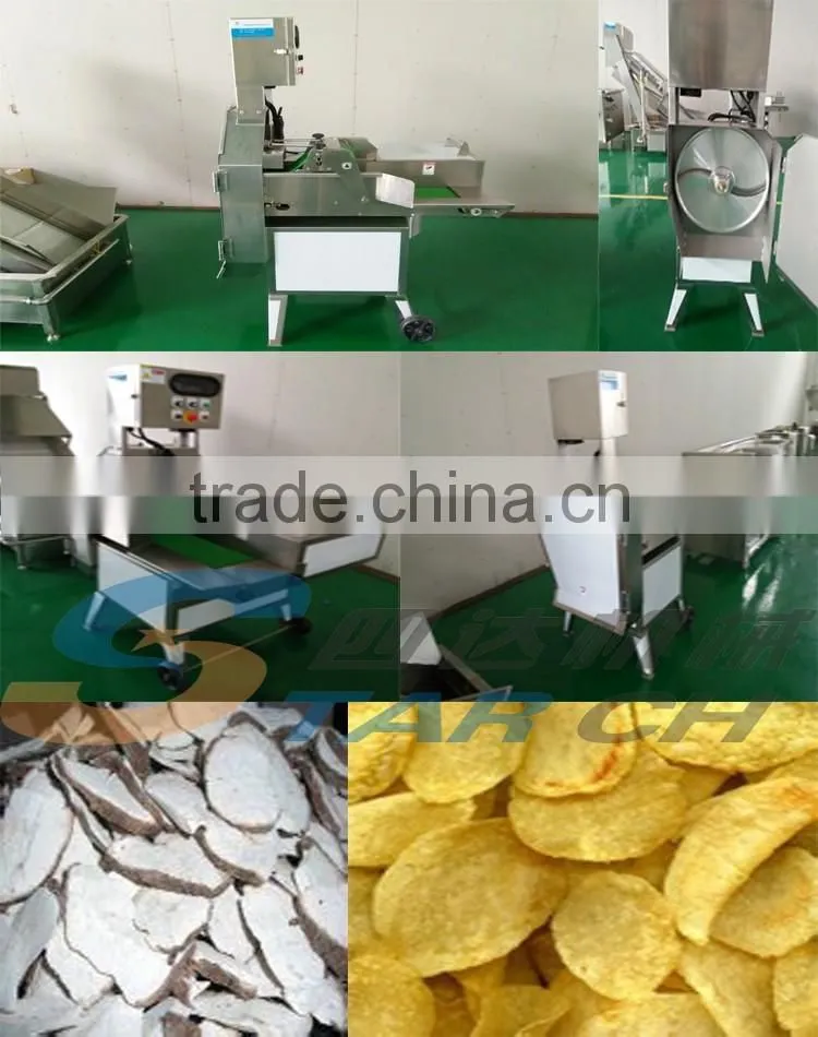 Widely Used Saving Energy Potato Chips Slicing Machine