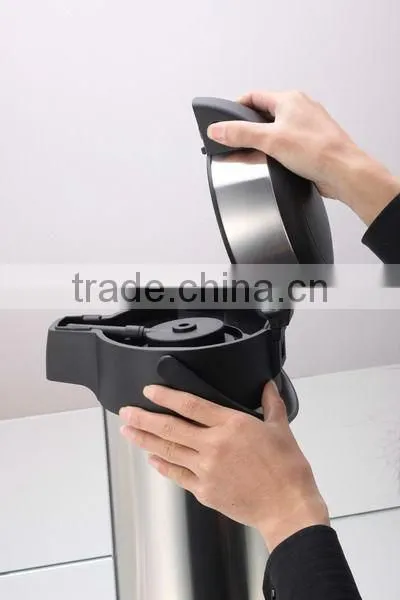 Wide mouth stainless steel air pump pot