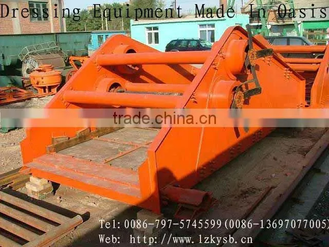 Condole type double deck vibrating screen/2011 hot high frequency efficiency vibrating screen