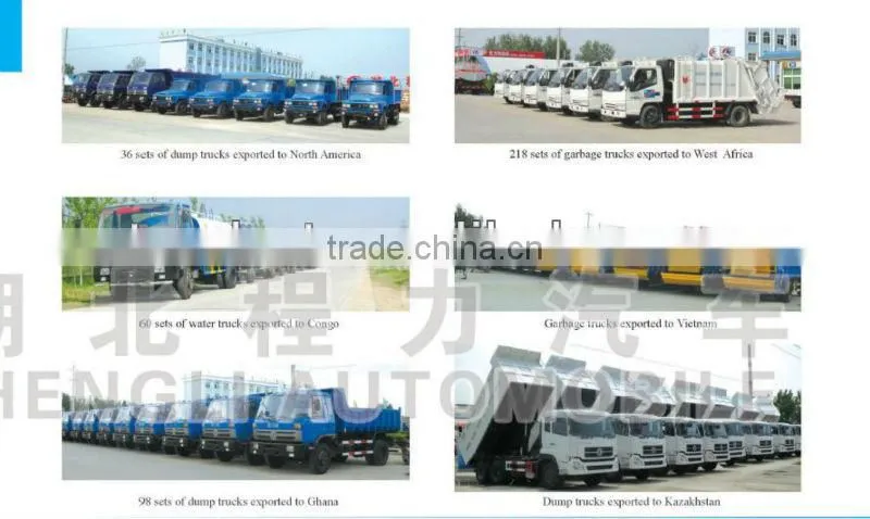 Dongfeng 4*2 Sealed Type Small Garbage Truck