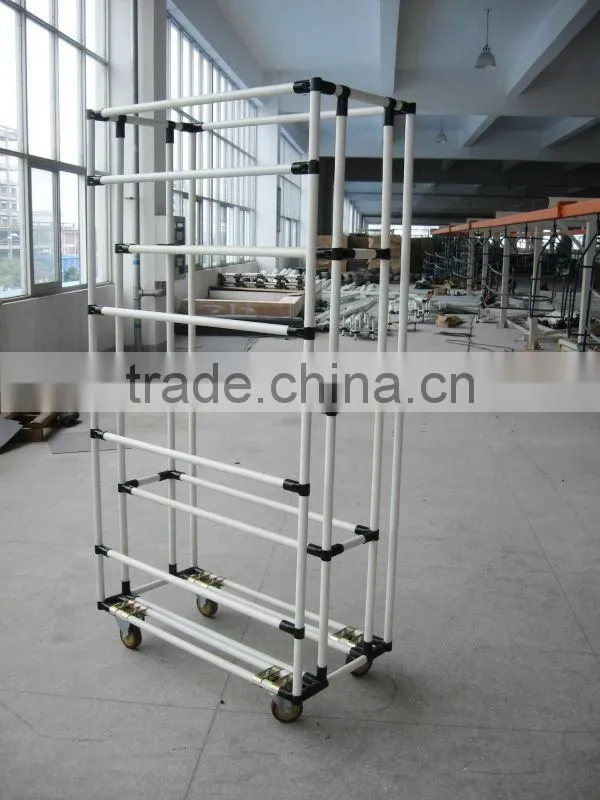 lean pipe for pipe storage rack system