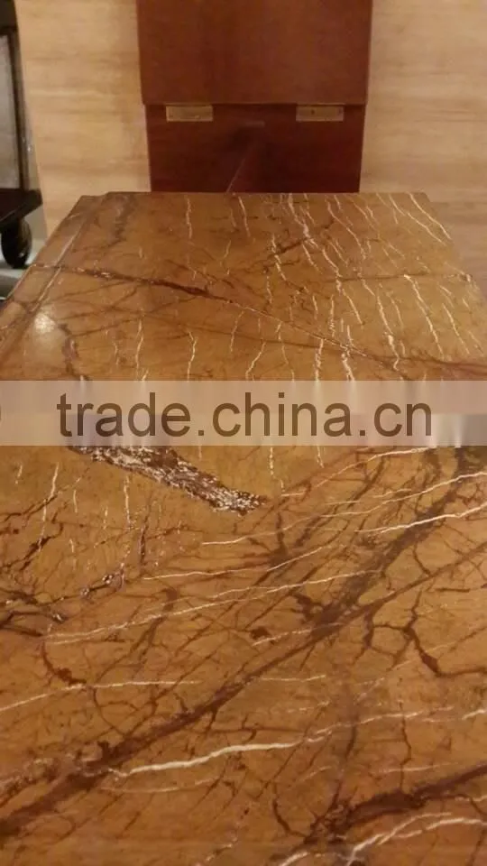 rainforest brown marble installation of the marble kitchen countertop
