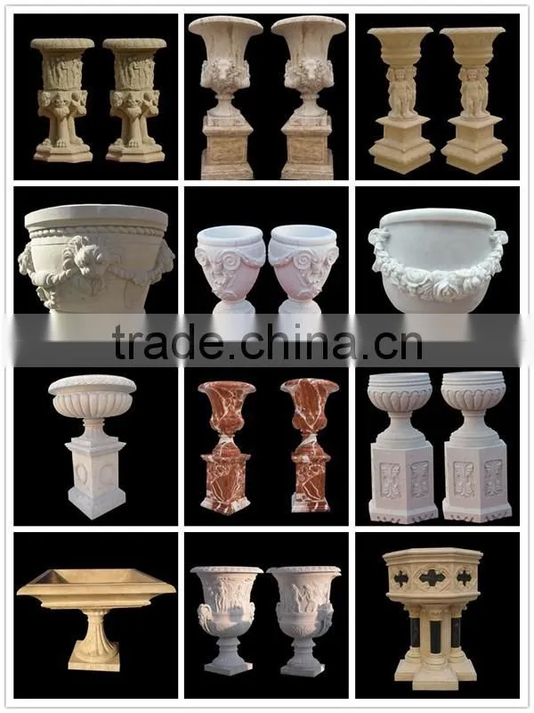 Natural Stone Garden Decorative Flower Planter